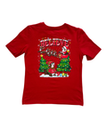 Red toddler sweater - soft cotton material