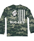 Camo long sleeve tee - stylish design