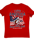 Buc-ee's red t-shirt - 4th of July themed apparel