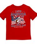 Buc-ee's red toddler t-shirt - 4th of July festive apparel