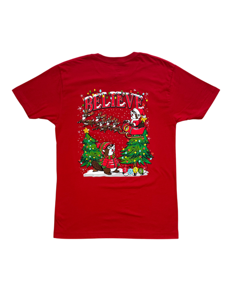 Red ugly sweater - soft and comfortable material