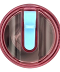 Leak proof tumbler - 40oz capacity with flip-up straw