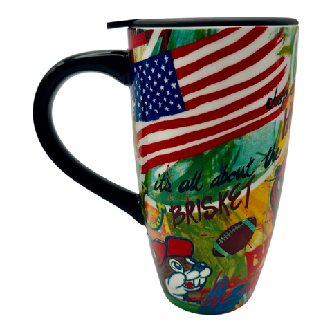 Buc-ee's colorful 20oz novelty mug - ideal for daily use