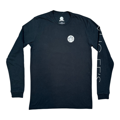 Black long sleeve t-shirt - casual wear
