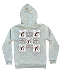 Heather Gray women's hoodie - soft fabric for comfort
