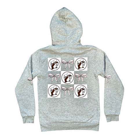 Heather Gray women's hoodie - soft fabric for comfort