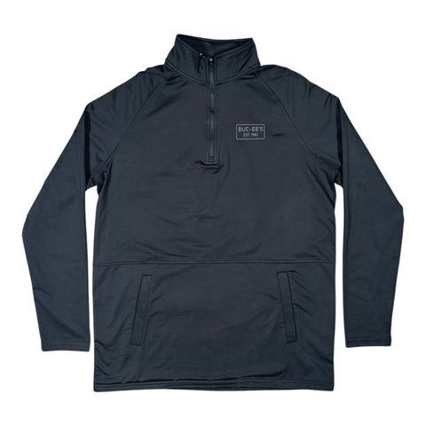 Buc-ee’s Black 1/4 Zip Pullover
