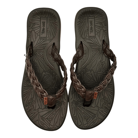 Buc-ee's Woman Flip Flop Sandal - Braided