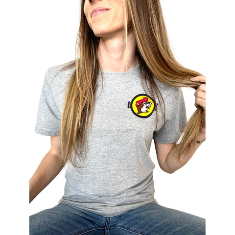 Adult Gray Everyone Has Beef With Buc-ee's Shirt