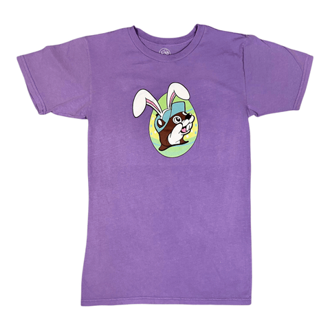 Adult Purple Buc-ee's 2025 Easter Shirt