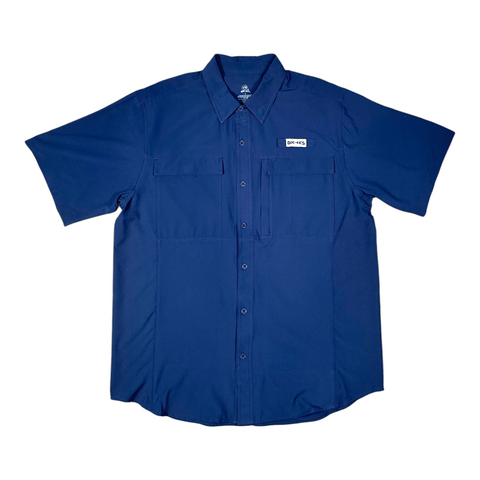 Adult Lightweight Fishing Performance Shirt - Navy