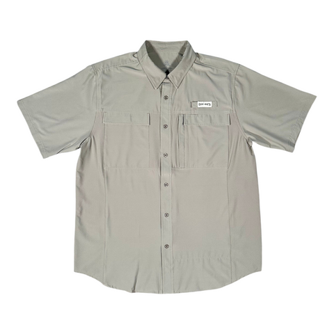 Adult Lightweight Fishing Performance Shirt - Khaki