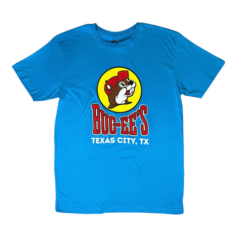 Adult Light Blue Texas City TX Shirt