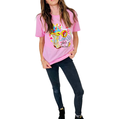 Adult Lone Star State Of Mind Shirt
