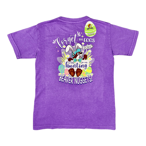 Youth Purple Buc-ee's 2025 Easter Shirt