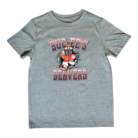 Youth Gray Buc-ee's Beavers Team Shirt