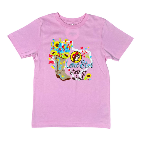 Youth Lone Star State Of Mind Shirt