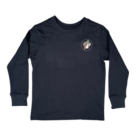 Youth Buc-ee's Black Shirt - Camo