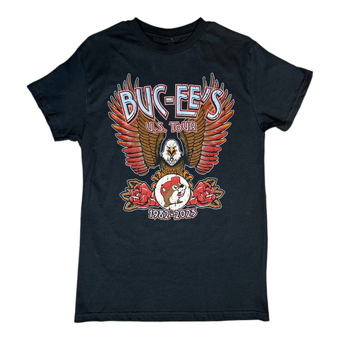 Youth Black Buc-ee's US Tour Shirt