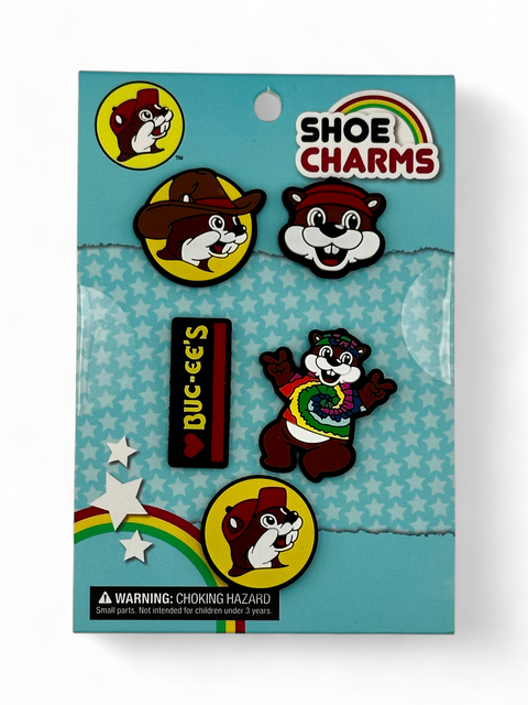 5 Pack Shoe Charms