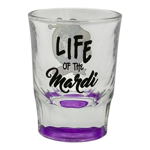 Buc-ee's Mardi Gras Shot Glass - Life Of The Mardi