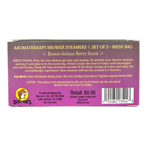 Halloween Shower Steamer - Booo-licious Berry (2-Pack)
