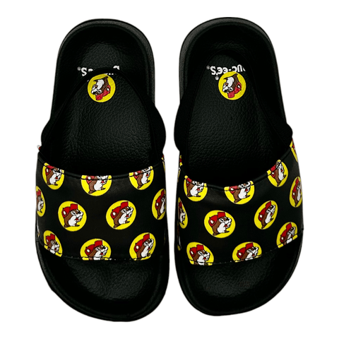 Buc-ee's Toddler Slides w/Strap - Buc-ee's Classic