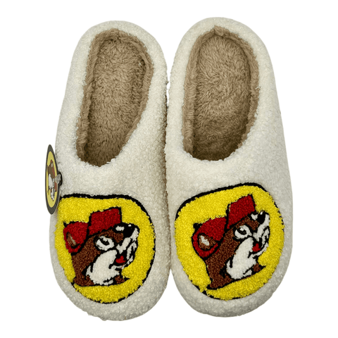 Buc-ee's Adult Sherpa Slippers