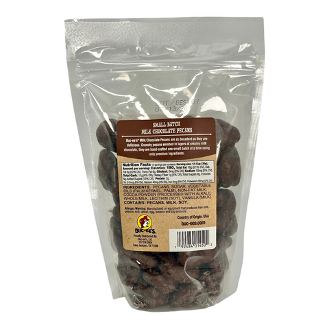Pecans Small Batch 16oz - Milk Chocolate
