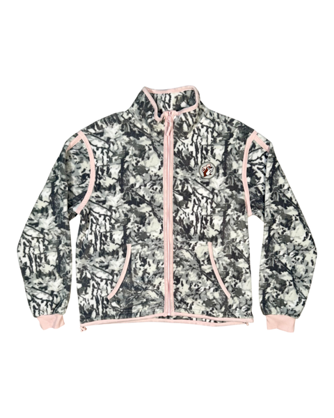 Snow camo performance jacket - lightweight and cozy