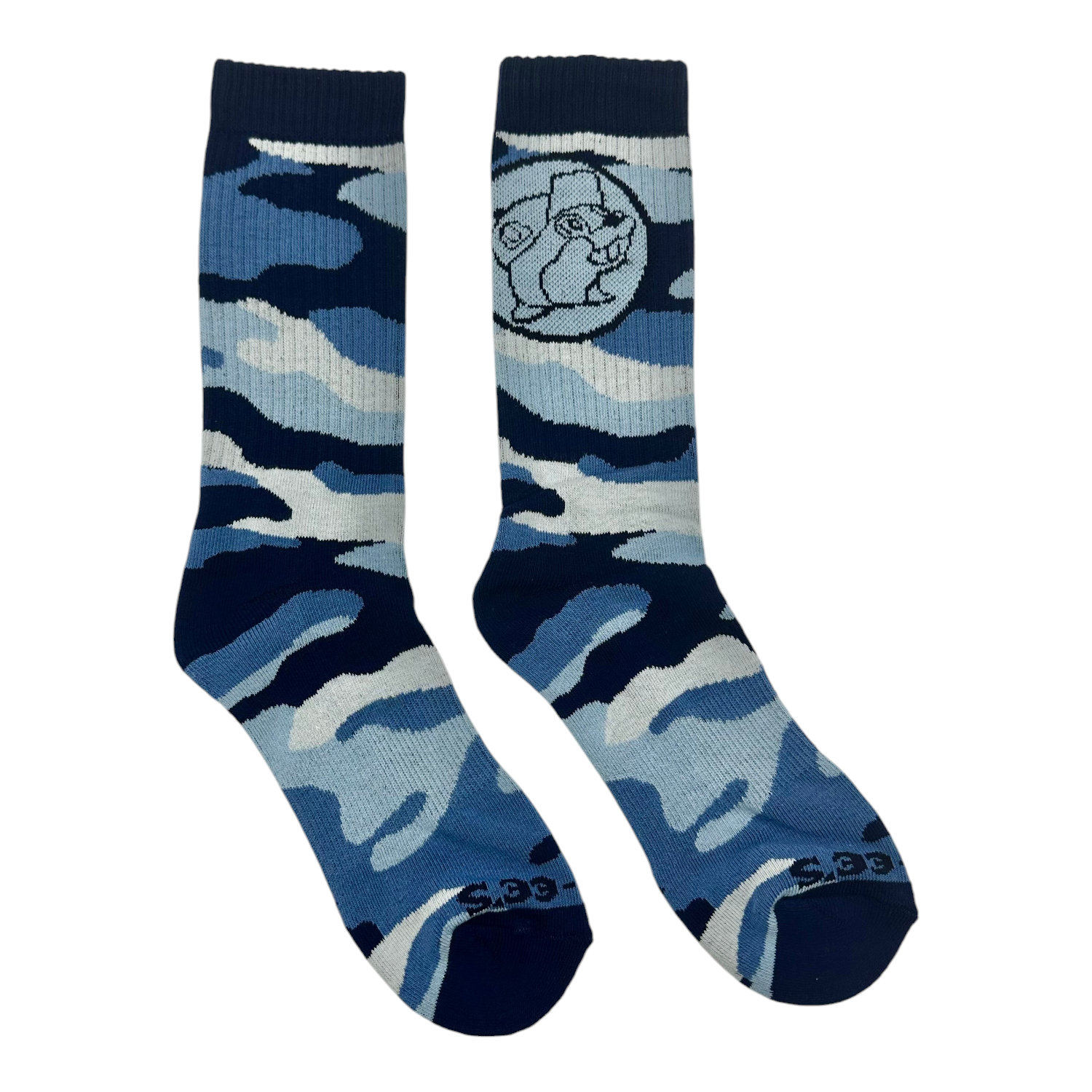 Buc-ee's Camo Blue Unisex Socks  One Size  TrueTexasMerch