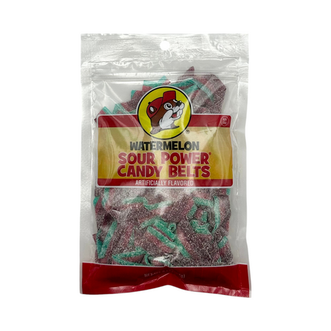 Sour Power Candy Belts - Watermelon