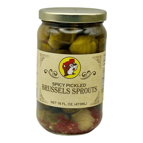 Spicy Pickled Brussels Sprouts