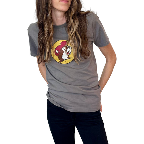 Buc-ee's Adult Sasquatch Spotted At Buc-ee's Gray T-Shirt