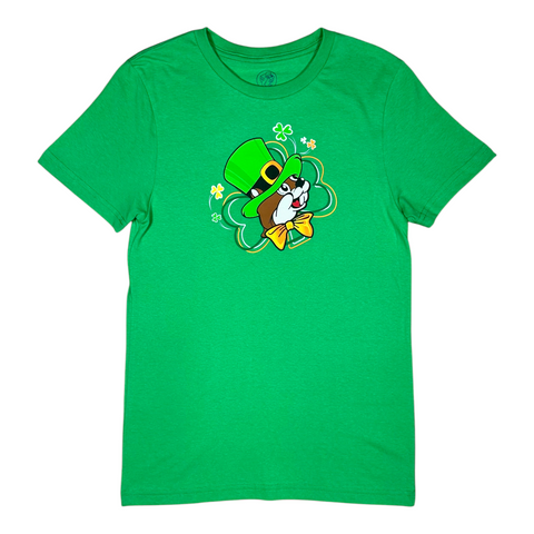 Buc-ee's St. Patrick's Day 2026 Green Adult T-Shirt