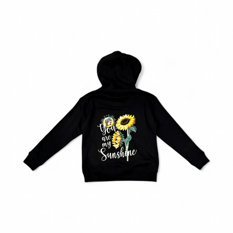 Adult My Sunshine Black Hoodie