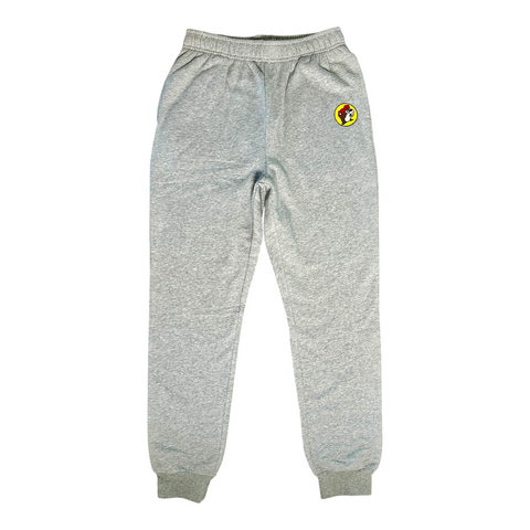 Adult Gray Classic Buc-ee's Fleece Jogger