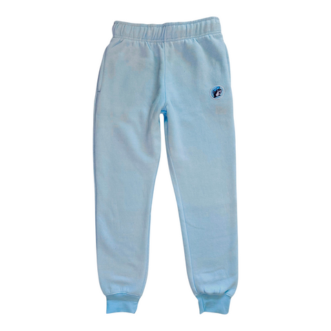 Adult Light Blue Classic Buc-ee's Fleece Jogger