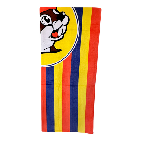 Buc-ee’s 100% Cotton Beach Towel - Stripes