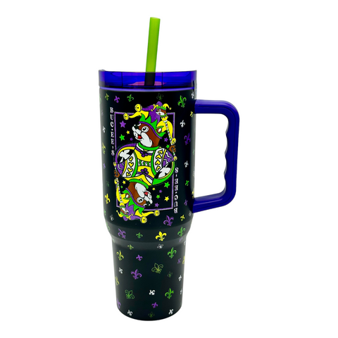 Insulated Tumbler 2025 Mardi Gras - 40oz (Limited Edition)