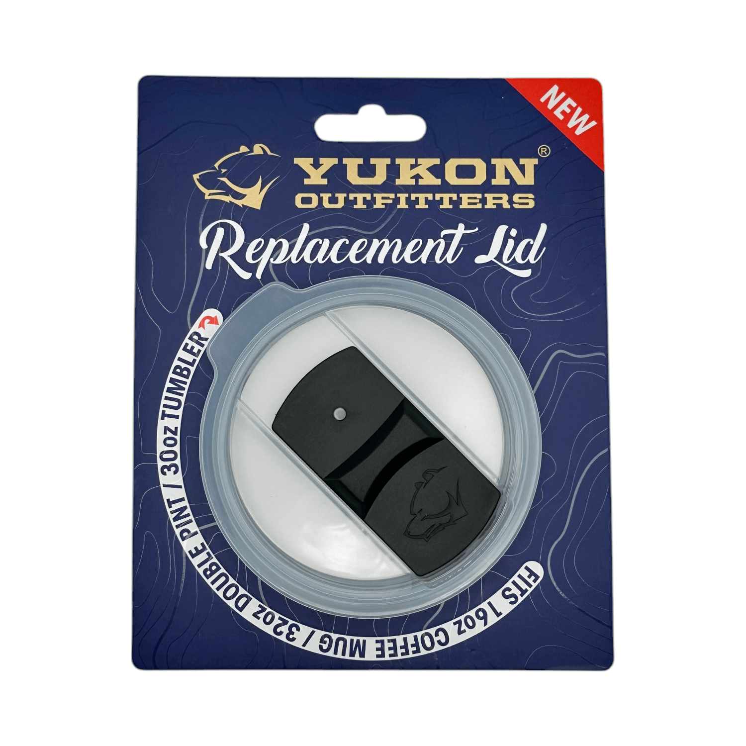 Buc ee's Yukon Tumbler Replacement Lid Single Size: 20 oz / Clear