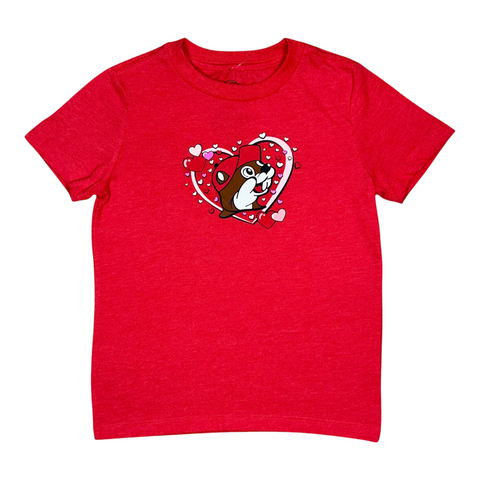 Buc-ee's Youth 2026 Valentine's T-Shirt