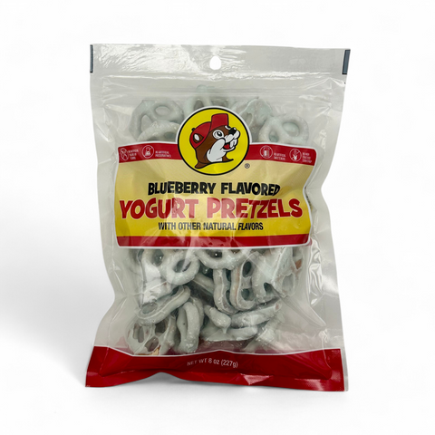 Yogurt Pretzels - Blueberry Flavored