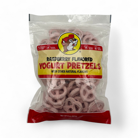 Yogurt Pretzels - Raspberry Flavored