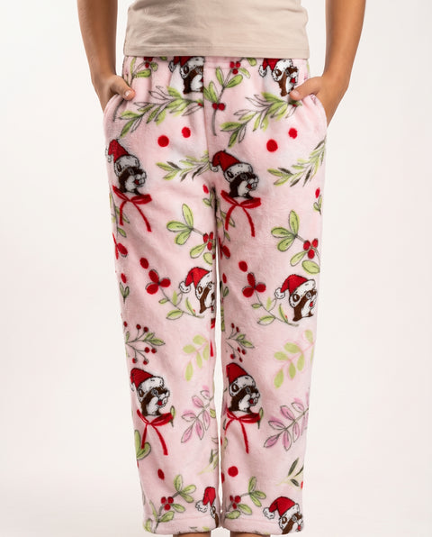 Buc-ee's Youth Christmas 2026 Cozy Sherpa Pants