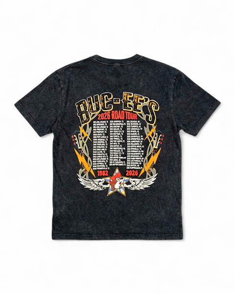 Black youth t-shirt - playful vintage design