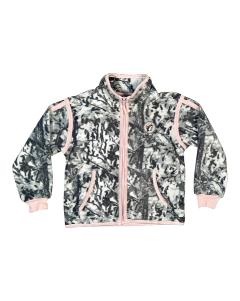 Camo performance jacket - youth size, 100% polyester material