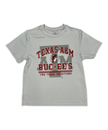 Youth athletic tee - breathable polyester